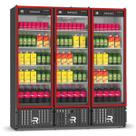 Kit 3 Borracha Gaxeta Expositor Para Refrimate Vcm3p 67x146
