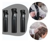 Kit 3 Borrifador Pulverizador Névoa Jato Continuo Luxo 300ml Preto Kit 3 Borrifador Pulverizador Névoa Jato Continuo Luxo 300ml Preto