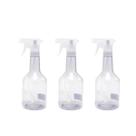 Kit 3 Borrifador Pulverizador Spray Manual 550ml
