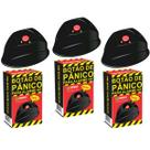 Kit 3 Botoes de Panico Acionamento em NF