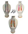 Kit 3 Brincos Carnaval Bloquinho Folião Feminino Kit 3 Brincos Carnaval Bloquinho Folião Feminino