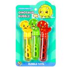 Kit 3 Brinquedos de fazer Bolhas de Sabão de Dinossauro