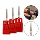 Kit 3 Brocas Diamantadas Flame S (F) 720 Corte Fino Lixadeira Elétrica Polimento Unhas de Gel Fibra Alongamento Manicure Designer