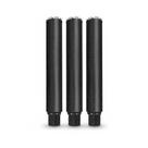 Kit 3 Brocas Serra Copo Coroa Diamantada 56mm X 450mm Rosca 1.1/4