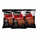 Kit 3 brownie sabor chocolate 40g belive