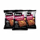 Kit 3 brownie sabor chocolate com nozes 40g belive
