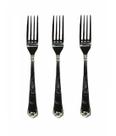 kit 3 c/ Garfos sobremesa Inox Luxo Classique - Hércules