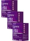 Kit 3 cabelo e unha 500mg 60 cprs revestidos