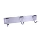 Kit 3 Cabides de Parede 3 Ganchos Escovado com Verniz Premium Pr4290 Ducon Metais