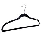 Kit 3 Cabides de Veludo com Design Slim Antideslizante para Closet