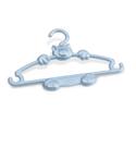 Kit 3 Cabides Pequenos no Formato Gatinho para Roupas e Calças Cor:Azul Perolado Kit 3 Cabides Pequenos no Formato Gatinho para Roupas e Calças Cor:Azul Perolado