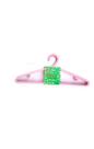 Kit 3 Cabides Rosa Adulto de Plástico Kit 3 Cabides Rosa Adulto de Plástico