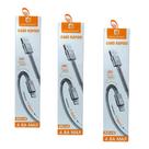 Kit 3 Cabo Carregador Usb Tipo C 4.8A Para Carregador De Carga Rápida