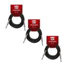 KIT 3 Cabo Guitarra P10/P10 5 Metros MXT KIT 3 Cabo Guitarra P10/P10 5 Metros MXT