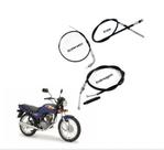 Kit 3 Cabos Da Honda CG 125 92 a 99 Cabos AceleradorEmbreagem Freio
