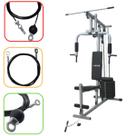Kit 3 Cabos Para Estação Musculação Athletic Advanced 280m