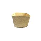 Kit 3 Cachepot Cestinho de Palha grande 12x10cm decoração