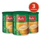Kit 3 Cafés com Leite Melitta 200g