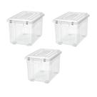Kit 3 Caixa Alta Organizadora Brinquedo Objeto 56l Sanremo