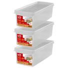 Kit 3 Caixa Organizadora Pequena Verduras Legumes Ordene