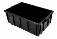 Kit 3 Caixa Plastica 39,5l Com Tampa Kit 3 Caixa Plastica 39,5l Com Tampa