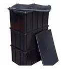 Kit 3 Caixa Plastica 61l E 3 Tampa Cor Preta Kit 3 Caixa Plastica 61l E 3 Tampa Cor Preta