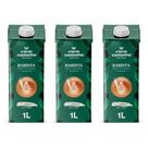 Kit 3 caixas bebida vegetal barista a tal da castanha castanha-de-caju e aveia 1l ideal para cafés