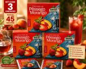 Kit 3 Caixas Chá Barão Pêssego e Morango - 45 Sachês Kit 3 Caixas Chá Barão Pêssego e Morango - 45 Sachês