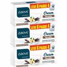 Kit 3 Caixas Com Sabonete Barra Above Woman Cream Vanilla 6 Und De 75g