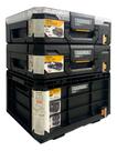 Kit 3 Caixas de Ferramentas Módulos Stacktech Toughbuilt