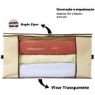 Kit 3 Caixas Organizadoras Roupa Coberta 60x45