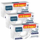 Kit 3 Caixas Sabonete Em Barra Above Woman Cream Original 6 Und 75g