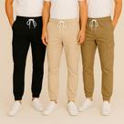 Kit 3 Calça Cargo Jogger Masculina Sarja Street Lançamento Envio Imediato
