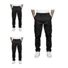 Kit 3 Calça Cargo Masculina Jogger Skatista Street Confortável De Alta Qualidade