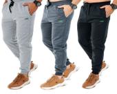 Kit 3 Calça De Moletom masculina Slim Sport Academia Iguana