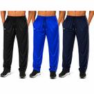 Kit 3 Calça esportiva masculina 2 bolsos e cordão plus size academia treino Onda Do Surf