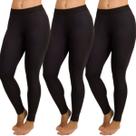 KIT 3 Calça Térmica Proteção UV WLS Modas Adulto Segunda Pele Ciclista Moda Fitness Feminina