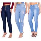 Kit 3/ Calças Femininas Modelo Skinny Lançamento