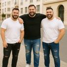 Kit 3 CALÇAS JEANS Masculina RASGADA Plus Size Grande Tamanho 44 46 48 Reforçada 1096 Kit 3 CALÇAS JEANS Masculina RASGADA Plus Size Grande Tamanho 44 46 48 Reforçada 1096