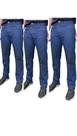 kit 3 Calças Jeans Masculina Tradicional Casual Agodão com Elastano Reforçada Confortável