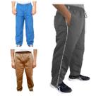 Kit 3 Calças Masculina Fitness Em Tactel Com 03 Bolsos