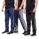 Kit 3 Calças Treino Tactel Masculina com Bolso Traseiro 276