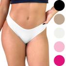 Kit 3 Calcinha Algodão Feminina Tanga Conforto Respiravel