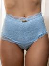 KIT 3 Calcinha Cinta Cós Pala Alta Feminina Reforçada Com Renda