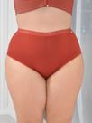 Kit 3 Calcinha Cintura Alta Plus Size Linda Brasil 2730 Tamanho:48
