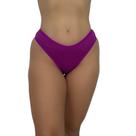 Kit 3 Calcinha de Tecido Canelado Feminino Tanga Conforto Fio Dental Pietra