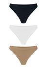 Kit/3 Calcinha Tanga Trifil C04301 Sem Costura Microfibra (Antiga C04403) T. P/1XG