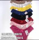 Kit 3 Calcinhas Adulto Microfibra Lisa G Kit 3 Calcinhas Adulto Microfibra Lisa G
