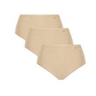 Kit 3 Calcinhas Altas Algodão Loba Clássica Lupo 40351-001