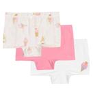 Kit 3 Calcinhas Boxer em Cotton Nini &amp Bambini Sorvete